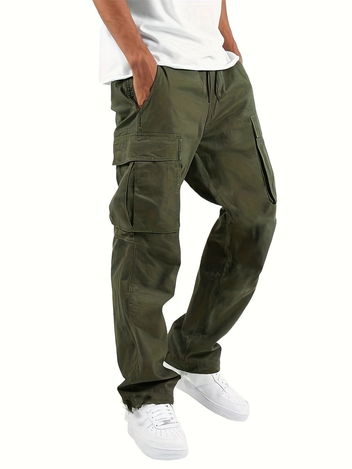 Pantalon cargo oversize pour homme | Style streetwear, coupe ample