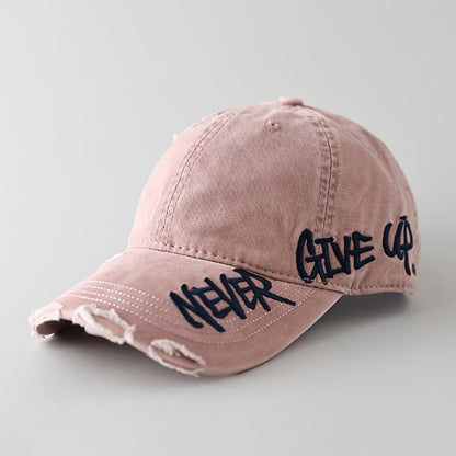 Veltrano™ Nunca Te Rindas Gorra Desgastada