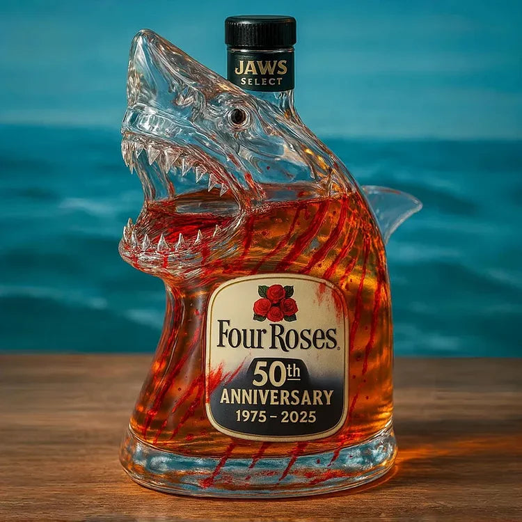 Limitirana edicija viskija boce Shark Jaws Anniversary