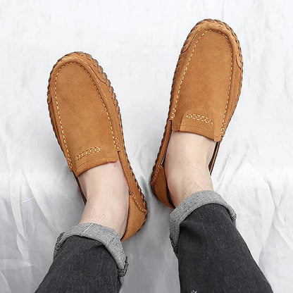 Moretti Roseville Suede Loafers