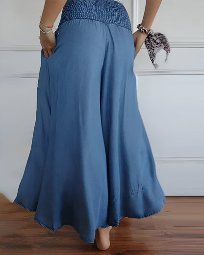 Comfortable pants with elastic waist