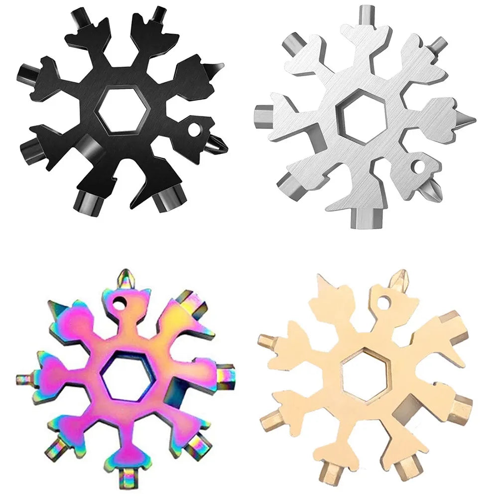 TITANForge™ Multi-Tool Snowflake — Your Pocket Power for Instant Fixes and Limitless Confidence