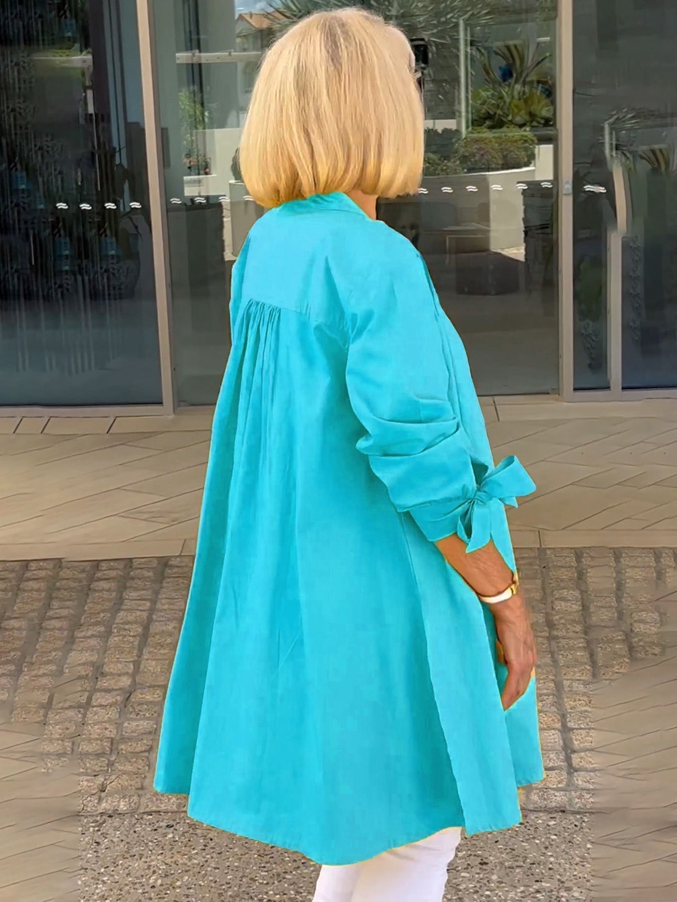 Liora™  |  Long Button-Up Shirt Jacket (Today only: Buy 1, Get 1 Free!)