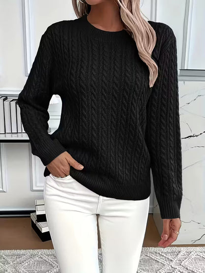 Soft Knit Minimal Sweater — Clean Look