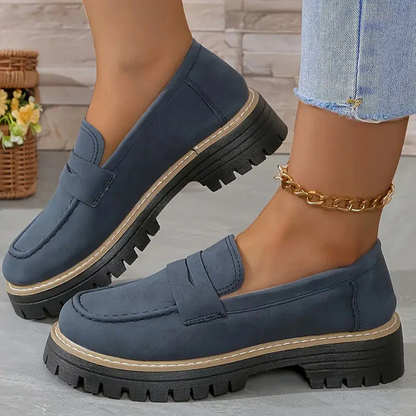 Lucy | Mocassins confortables et chunky pour femmes avec plateforme
