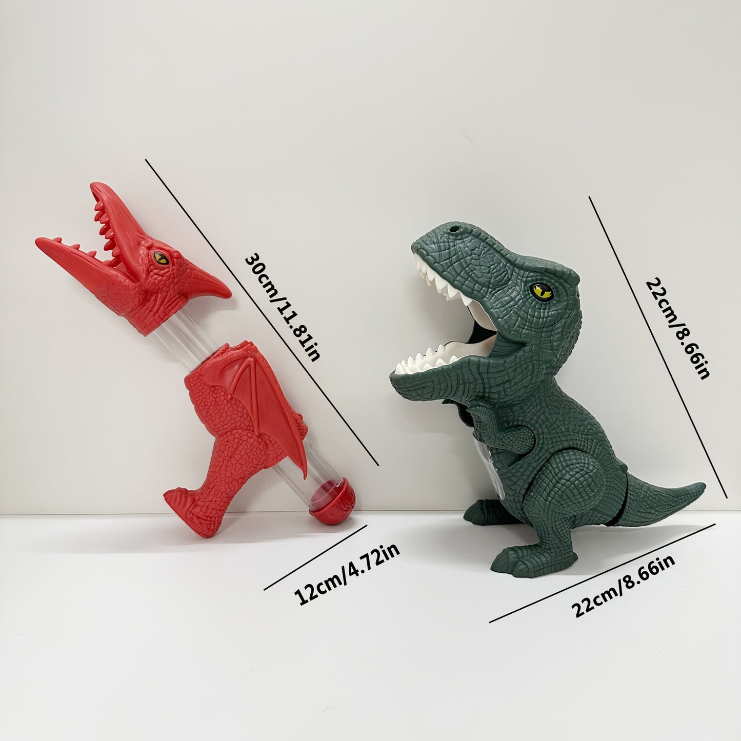 DinoShot – Interactief Dino Schietspel met Lanceerhandles & Sponsballen