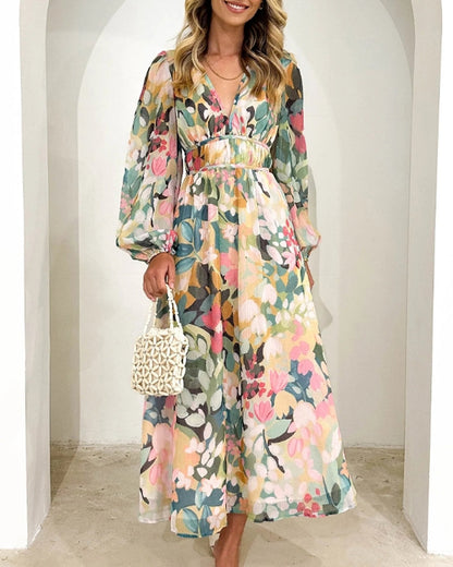 Elegant Floral Dress – Timeless Bloom for Every Occasion