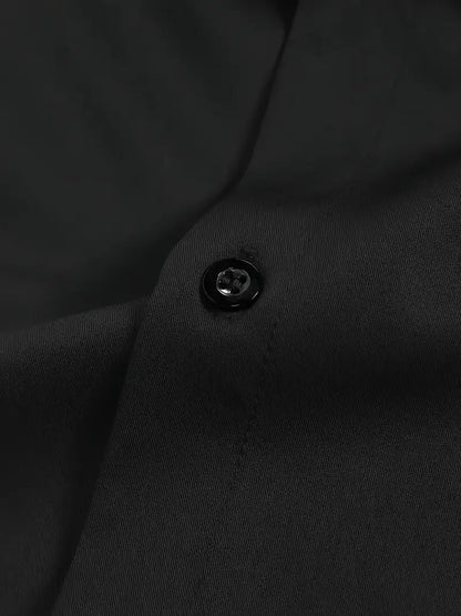 Men’s Breathable Long Sleeve Shirt Smart Casual Comfortable Easy Care Everyday Formal Wear
