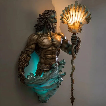 EternaGlow – Mythische Wandlampe