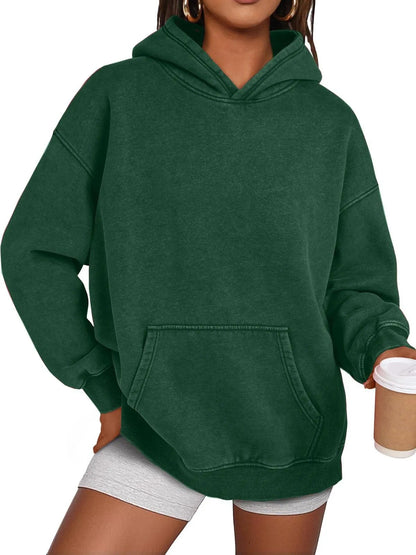 Übergroßer Pullover mit Acid-Wash-Effekt