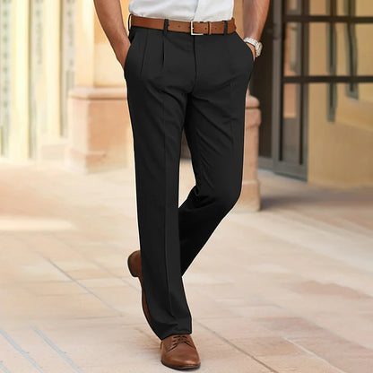 Glenn – lässige business anzughose für herren mit taschen