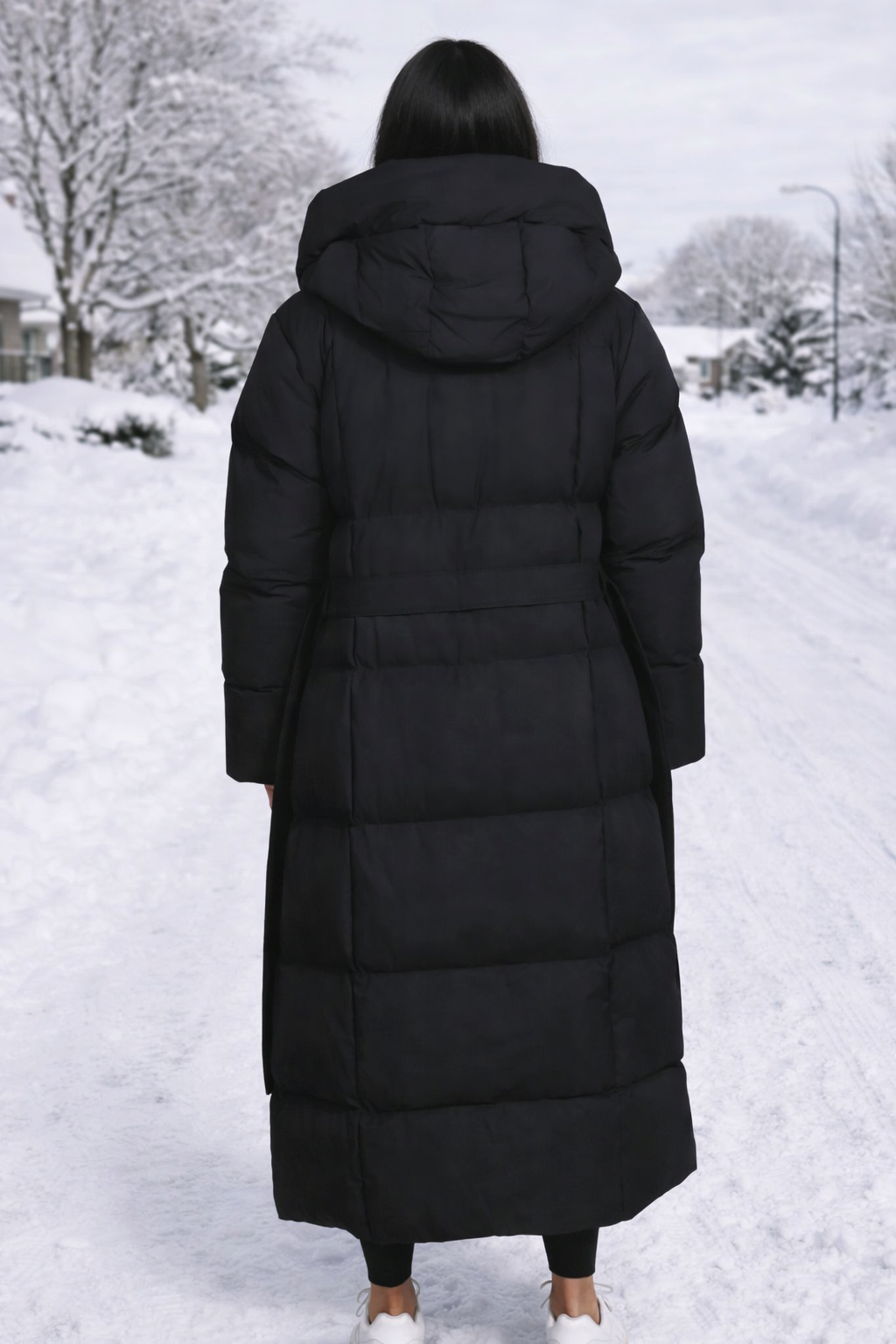 ELINA™ | LUXE LONGLINE PUFFER COAT