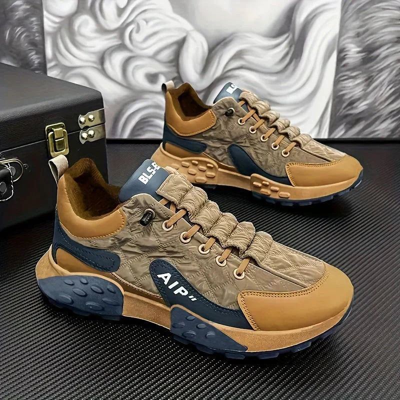 Lenton | Comfortable Breathable Men’s Running Trainers with Air Cushioning and Non-Slip Grip | Running Shoes