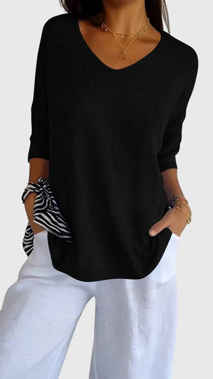 Myrial | Elegant V-Neck Top