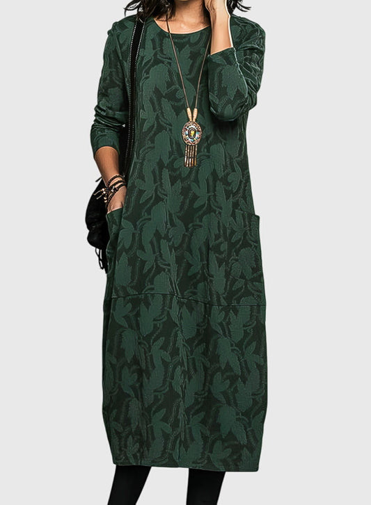 Abby | Casual Round-Neck Dress