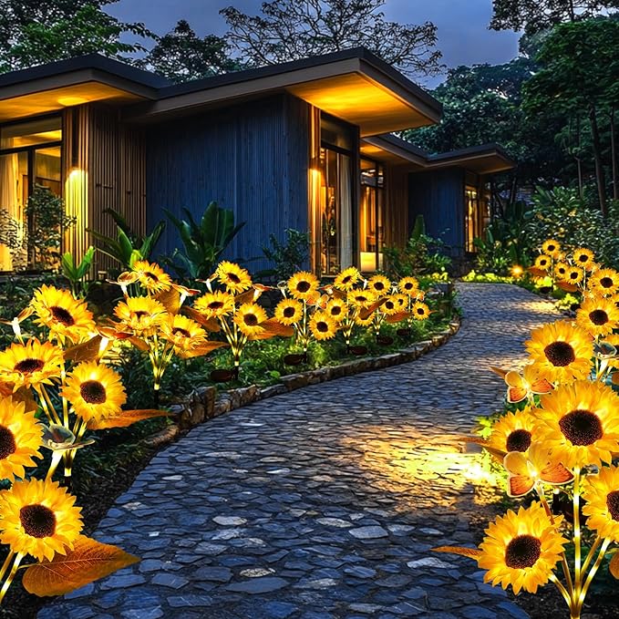 PowerBlume Solarlichter — Verwandle deinen Garten in eine magische Lichtoase ohne Stress und Stromkosten!