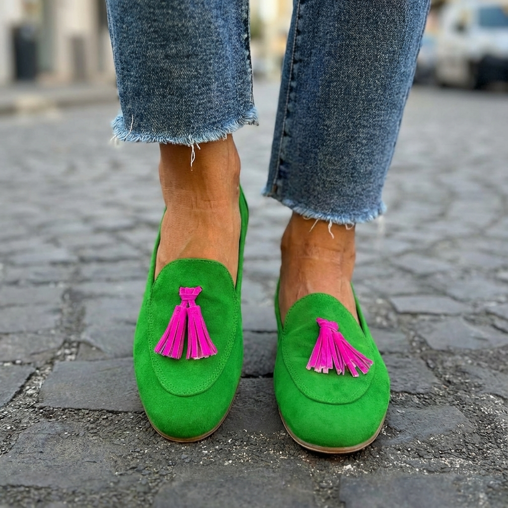 Mandy | Mocassini con frange