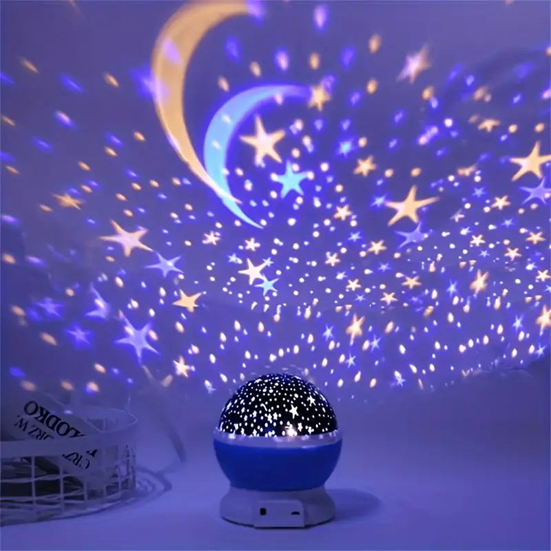 Csillagprojektáló éjjeli lámpa - Luna