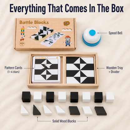 BrainBlaze™ — Ring The Bell, Solve The Card, Break The Screen Routine