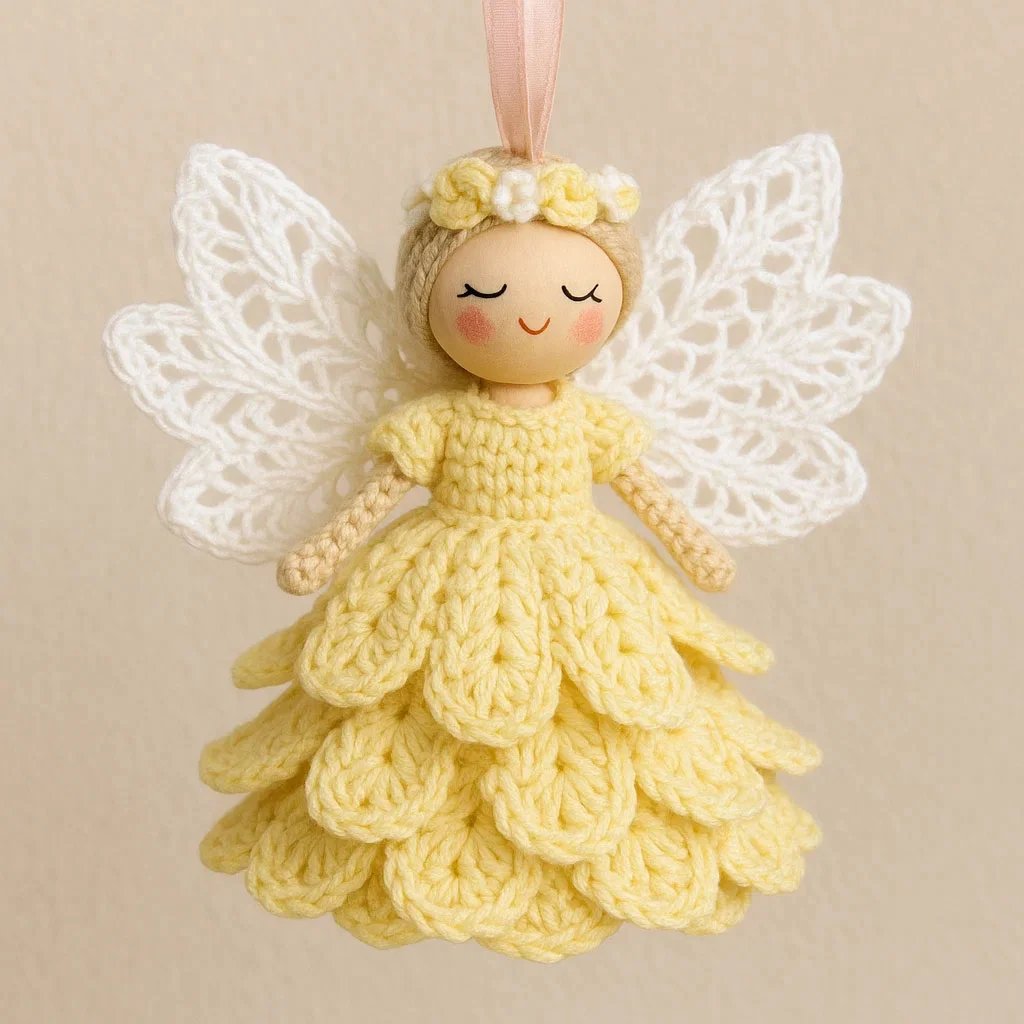 HandiCraft™ | DIY Crochet Angel Kit – Create Something Meaningful | 1+1 FREE