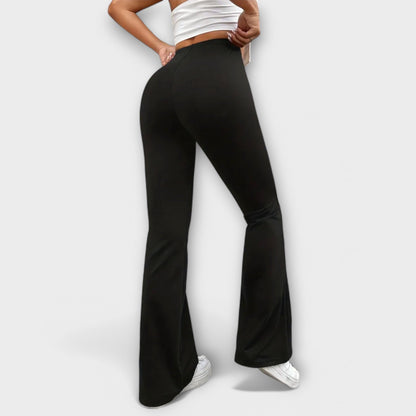 Serena - Pantalones holgados con pata ancha