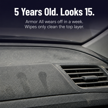 RadianceRide™ — Restore Faded Plastic, Cracked Leather & Dusty Dash to Freshness