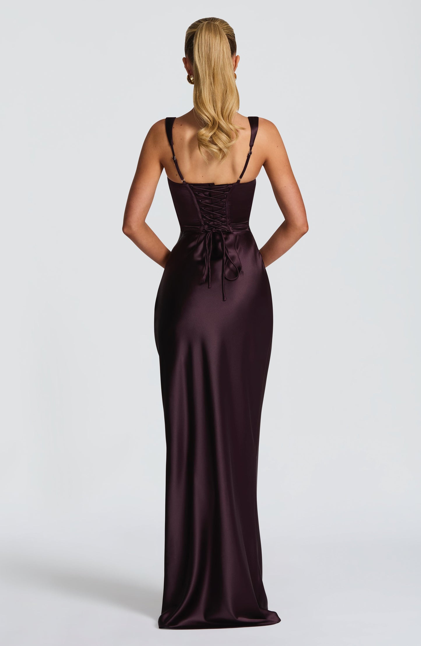Calanthe maxi-kjole – Blommefarvet