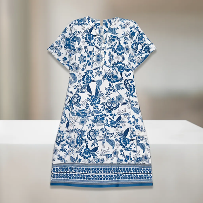 Camilla De Luca™ Breezy V Neck Summer Dress
