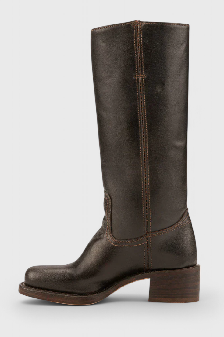Leder Winter Stiefel Damen