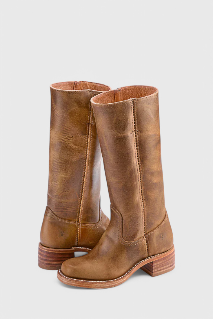 Leder Winter Stiefel Damen