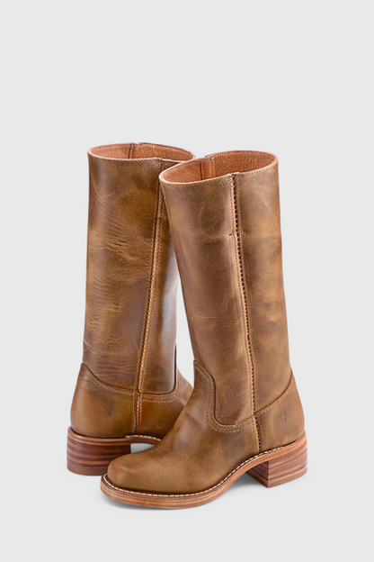 Leder Winter Stiefel Damen