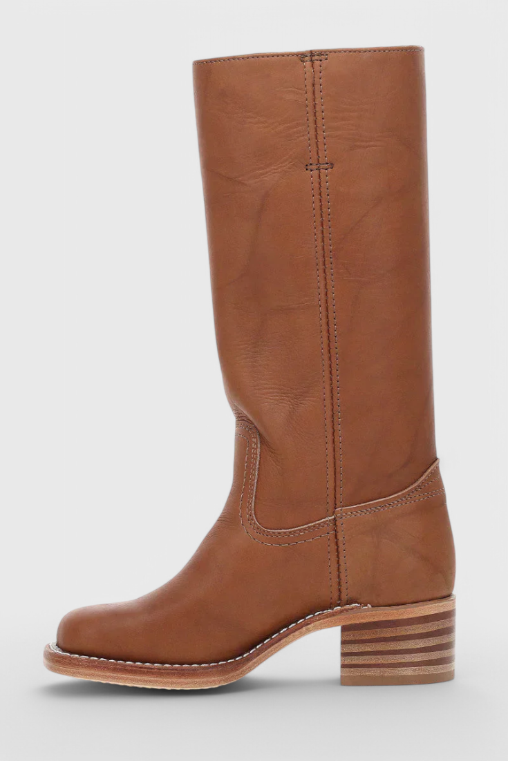 Leder Winter Stiefel Damen