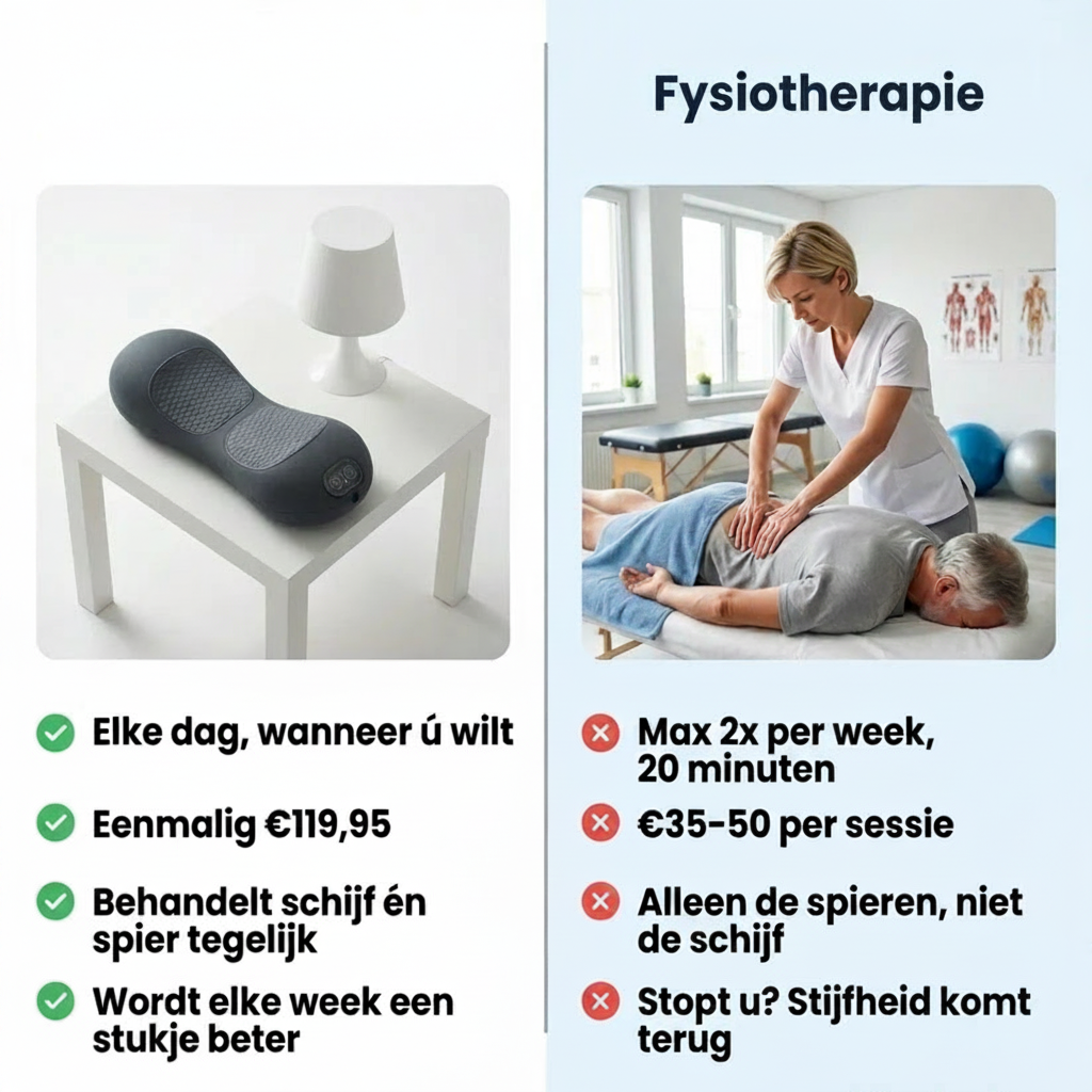 Verlicht rugpijn in minuten – zonder dure massages of fysio
