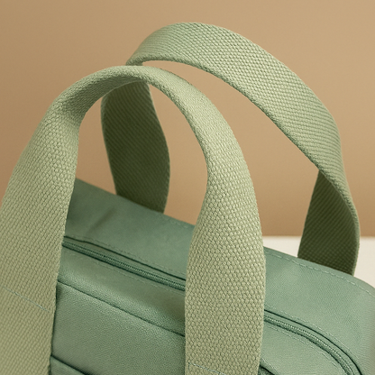 Emma | Sac Bandoulière Compact en Toile avec Poches Zippées | Élégant et Pratique pour Femmes 3