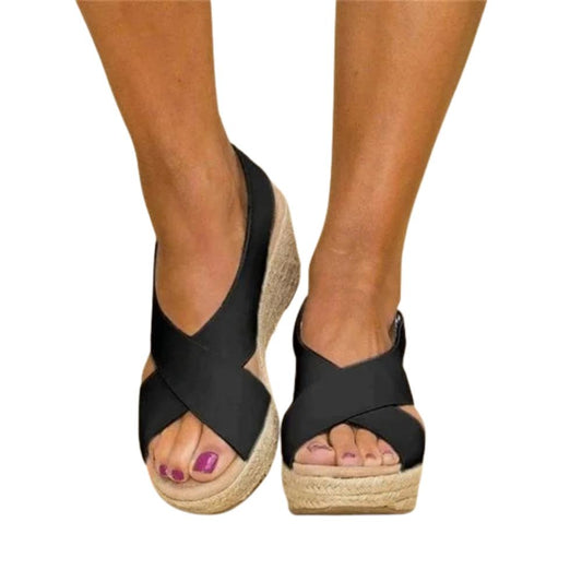 Chloe™ | Alpargatas ortopédicas con cuña