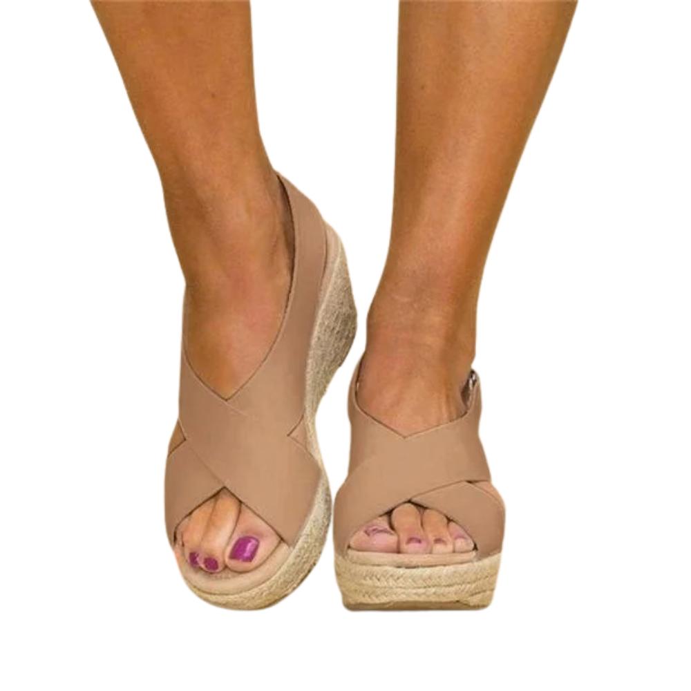 Chloe™ | Alpargatas ortopédicas con cuña