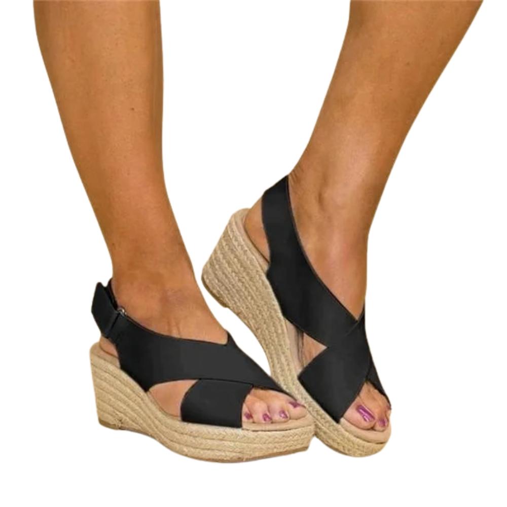 Chloe™ | Alpargatas ortopédicas con cuña