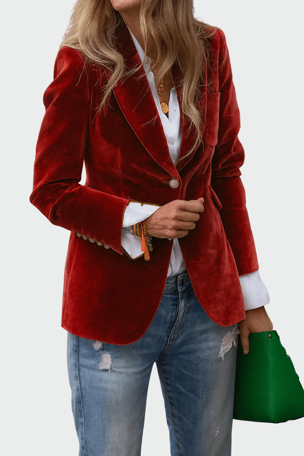 Cassandra | Casaco elegante de linha luxuosa