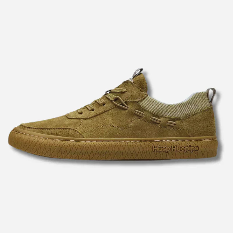 Casual Suède Męskie Sneakers - Maxon-Piasek-38-Trend Polska