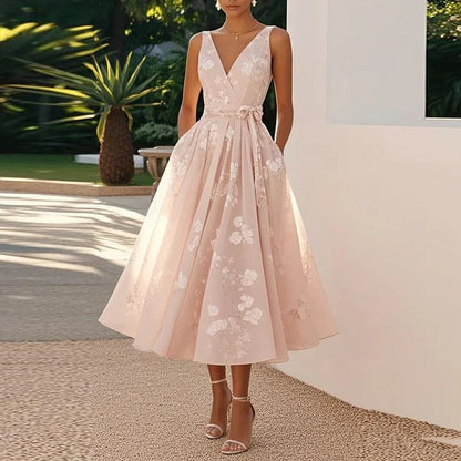Catarina | Vestido Midi Elegante - Ines Braga