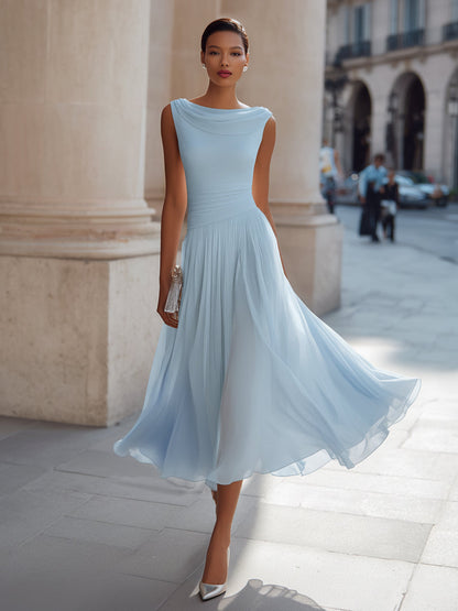 Damen Elegantes Hochzeitskleid | Midi