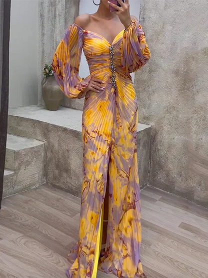 Elegantné šaty s V-výstrihom