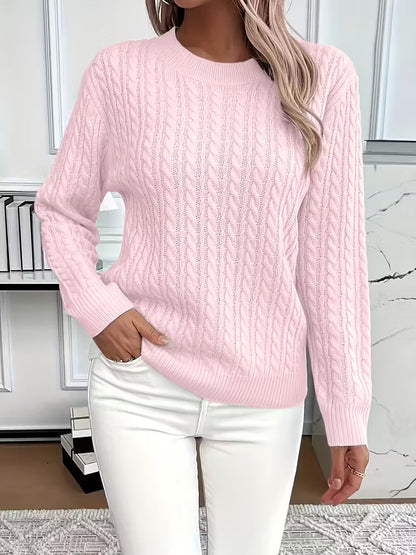 Soft Knit Minimal Sweater — Clean Look