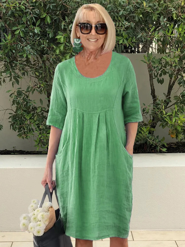 Hanna™ | Oversize kjole med lommer
