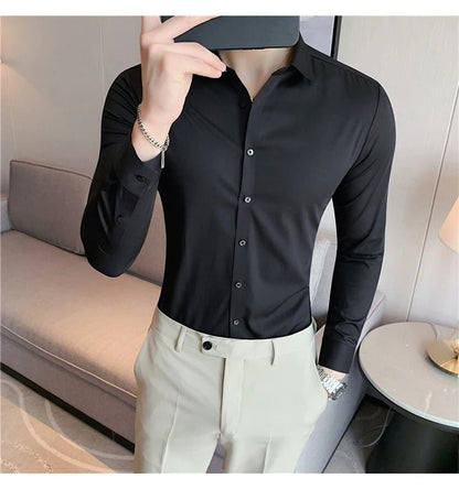 Havspärla® Collection - Elastic & Seamless Shirts for Men