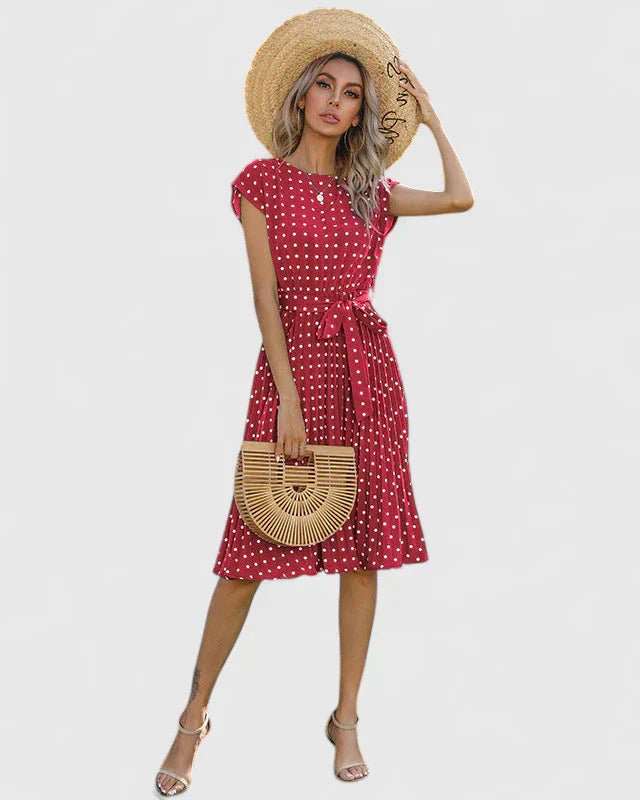 Robe Élégante Femme – Style Sophistiqué Confortable Pour Travail Et Soirée