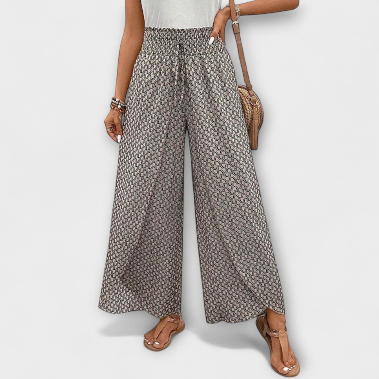 Chiara - Elegantes pantalones Palazzo