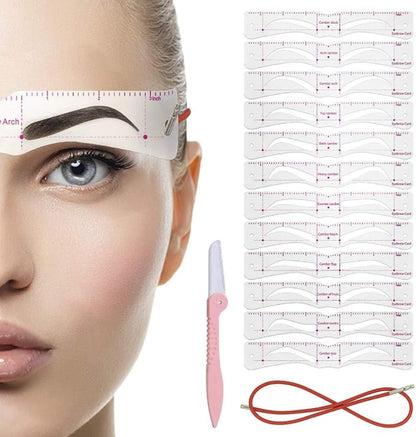 ShapeBrow™ – 12 Styles für endlose Selbstsicherheit und perfekte Augenbrauen [50% Rabatt]