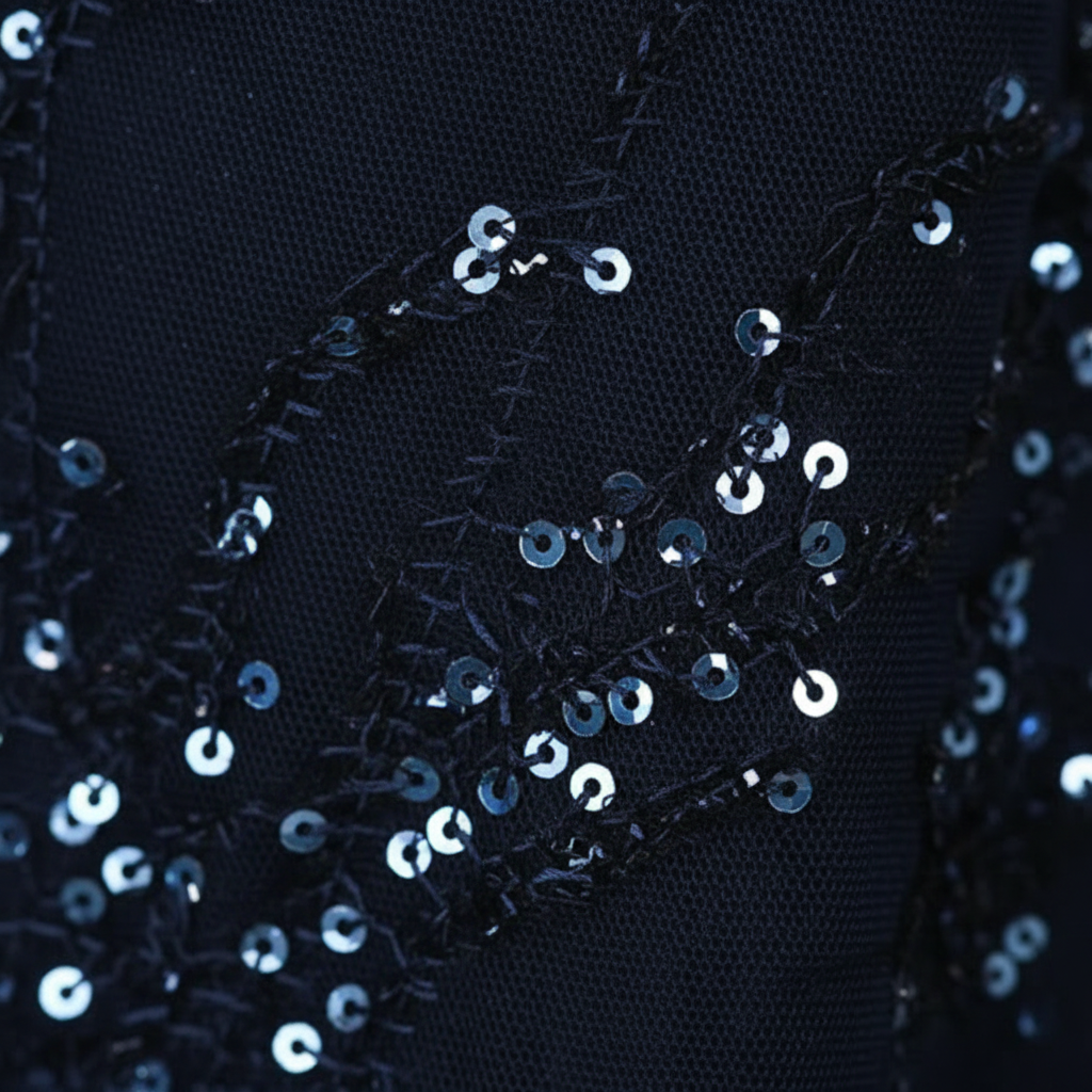 Charlotte | Women's Party Maxi Dress With V-Neck And Sequin Design | Glamorous