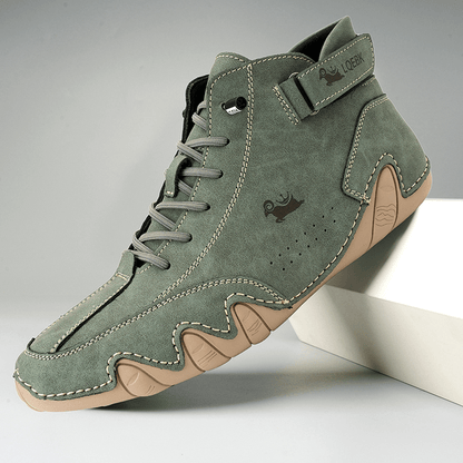Eric Chaussures en Cuir à Lacets pour Homme – Baskets de Bureau Respirantes et Confortables pour Tous les Jours